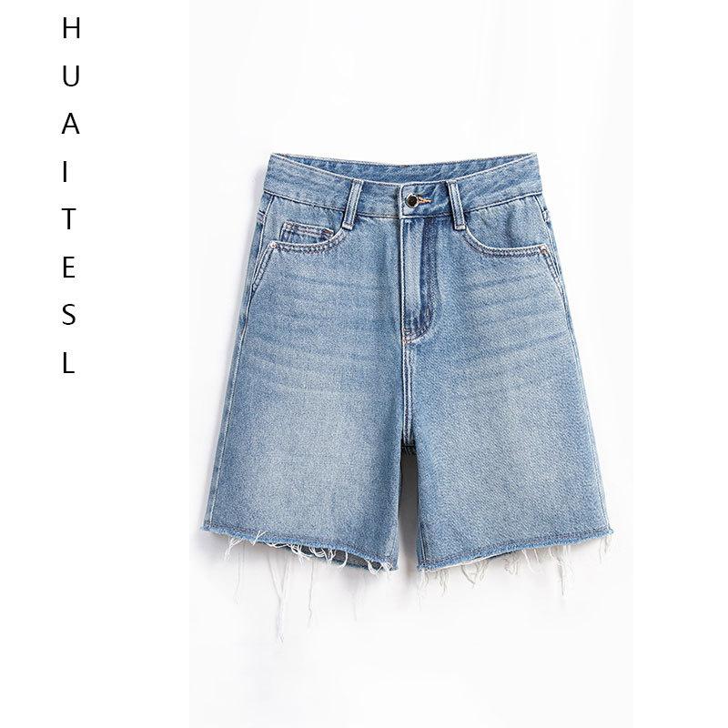 Bermuda Denim  | Faldas Y Shorts Mujer Faldas Y Shorts Azul lavado