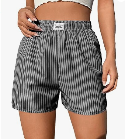 Bermuda Rayas Boxer  | Faldas Y Shorts Mujer Faldas Y Shorts Faldas Y Shorts