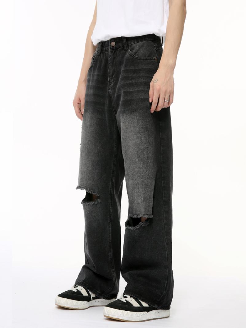 Jeans 90'S Wide Leg Rotos  | Jeans Mujer Jeans Jeans