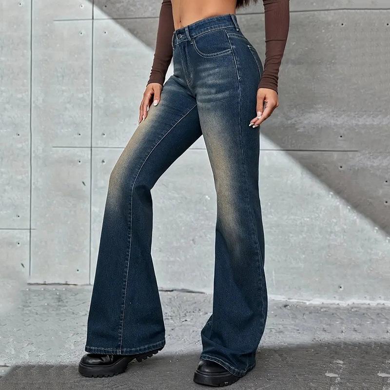 Jeans Bootcut Low Waist  | Jeans Mujer Jeans Azul