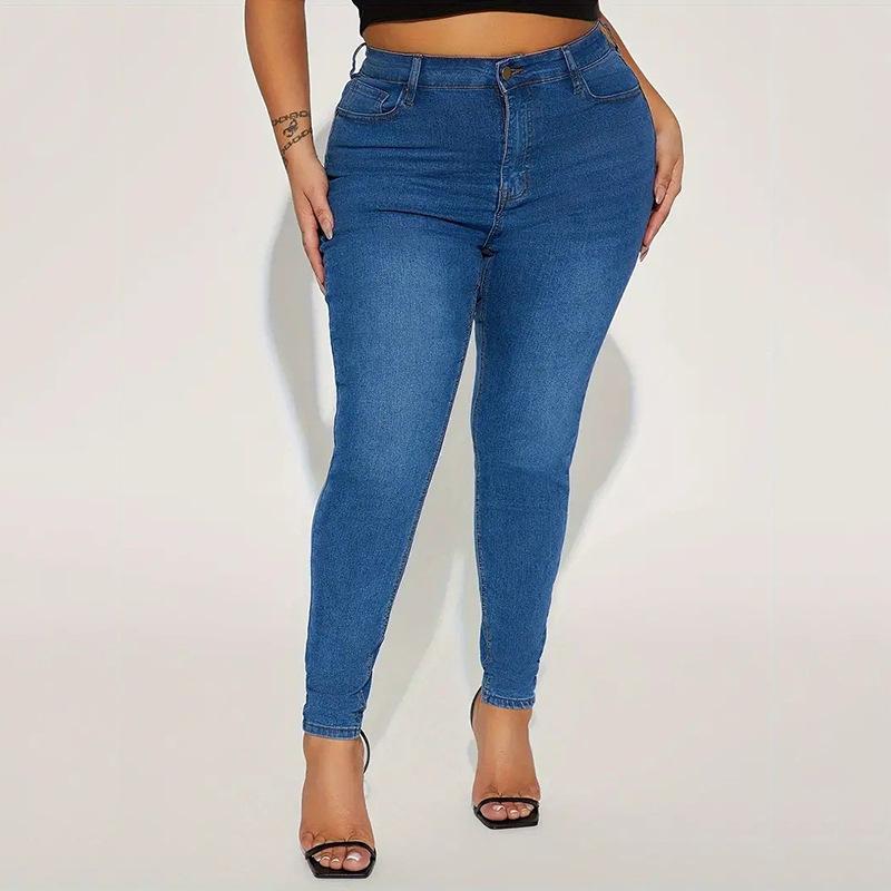 Jeans Skinny Push Up  | Jeans Mujer Jeans Azul