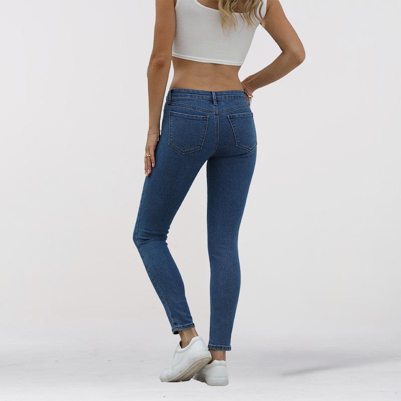 Jeans Super High Waist Skinny  | Jeans Mujer Jeans Azul