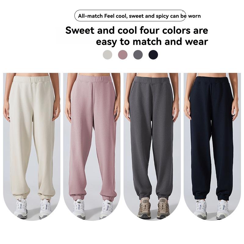 Pantalón Jogger Interlock Volumen  | Pantalones Mujer Mujer Mujer