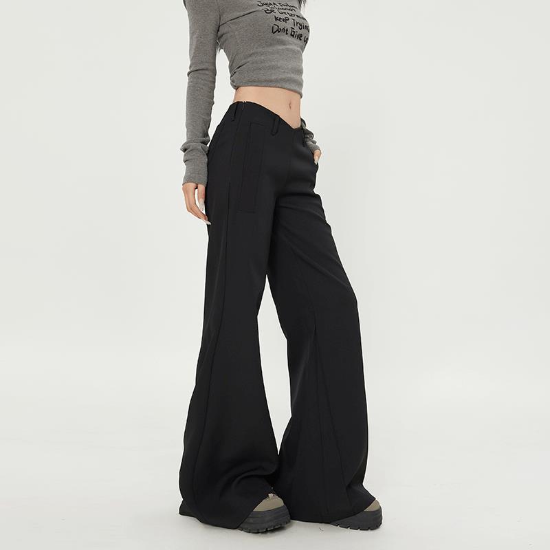 Pantalón Wide Leg Tailoring  | Pantalones Mujer Mujer Mujer