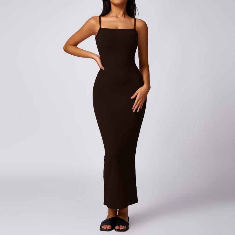 Vestido Midi Espalda Descubierta  | Vestidos Y Monos Mujer Mujer Mujer