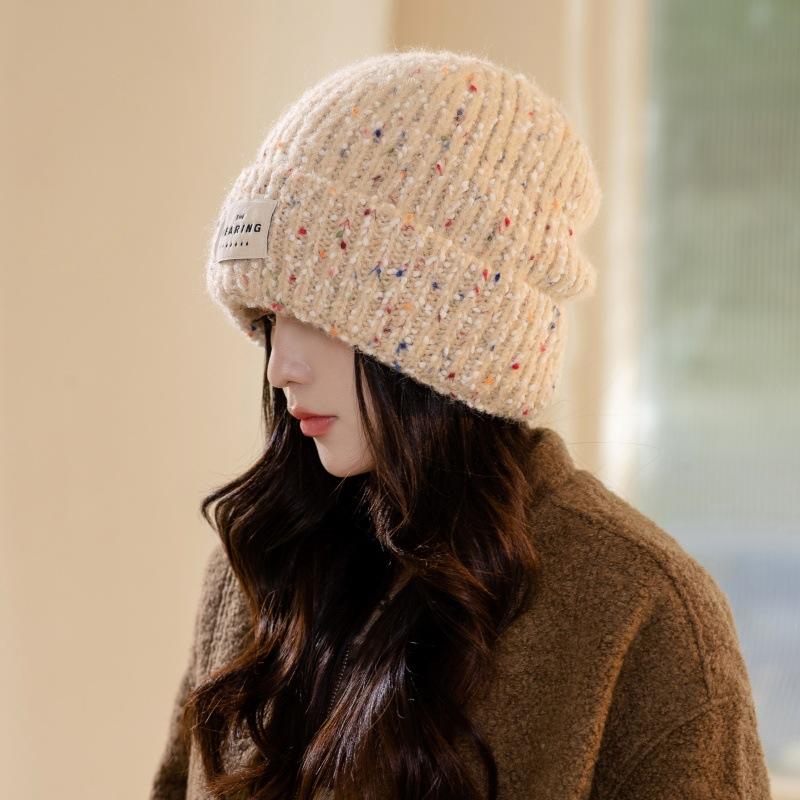 Gorro Punto Lana Azul  | Gorros Y Gorras Mujer Accesorios Gorros Y Gorras